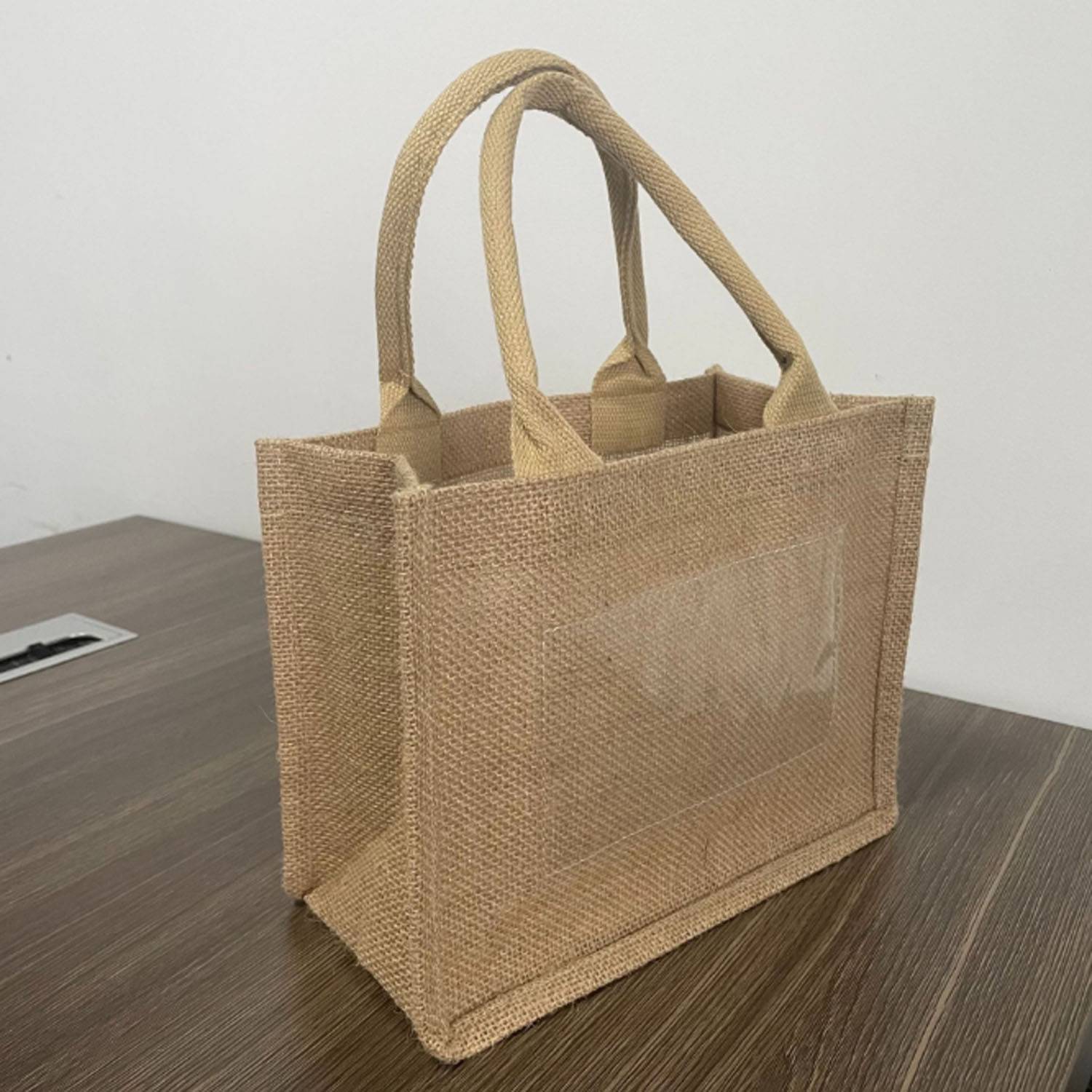 Linen Tote Bag, custom tote bag with logo imprint 5
