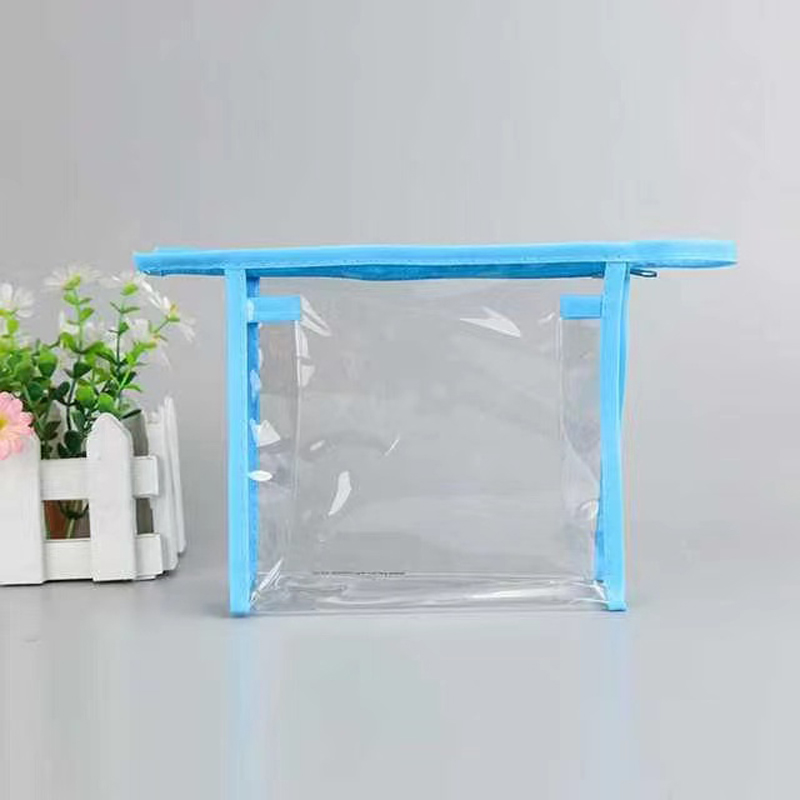 Custom Cosmetic Organizer Bag w/Non-woven Trim--7.87"x5.9"x1.96" 6