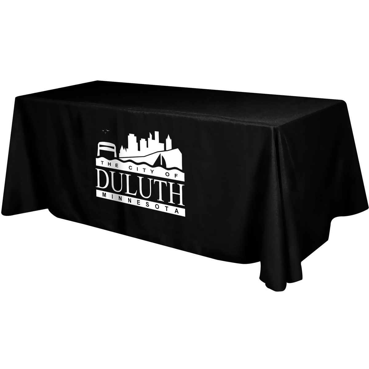 Flat 4-sided Table Cover - fits 8 foot standard table: Polyester 5