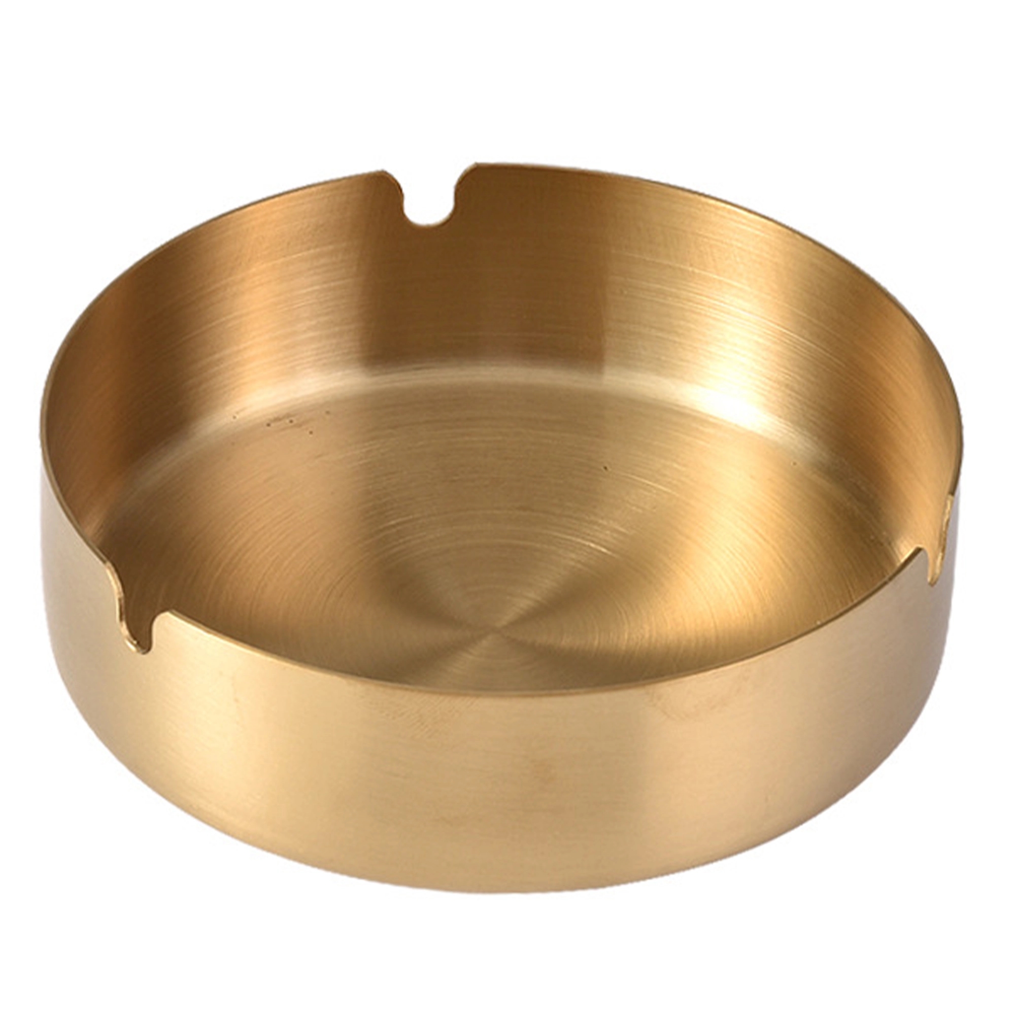 Ashtray Tabletop Round Stainless Steel 3