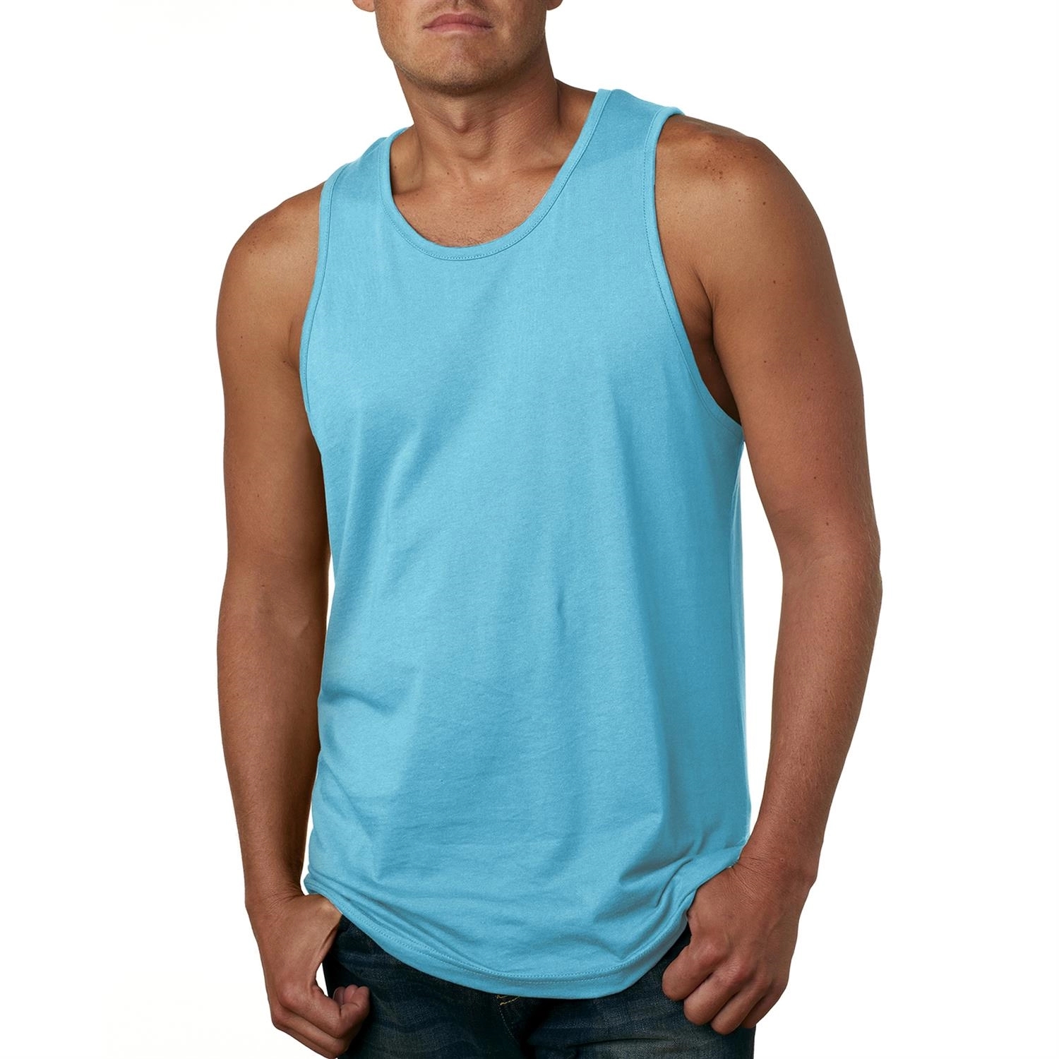 Next Level Men's Cotton Tank 18