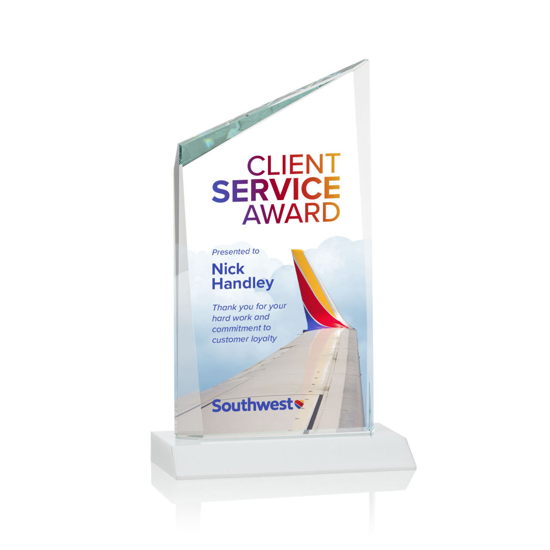 Scarsdale VividPrint™ Award - White 10