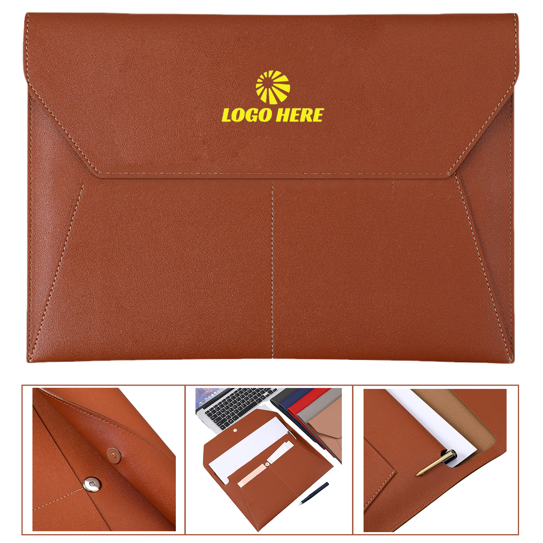 PU Leather Envelope Folder 2