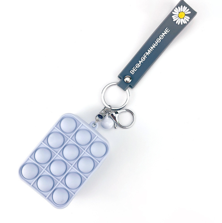 Simple Dimple Fidget Toys Silicone Stress Relief keychain 10