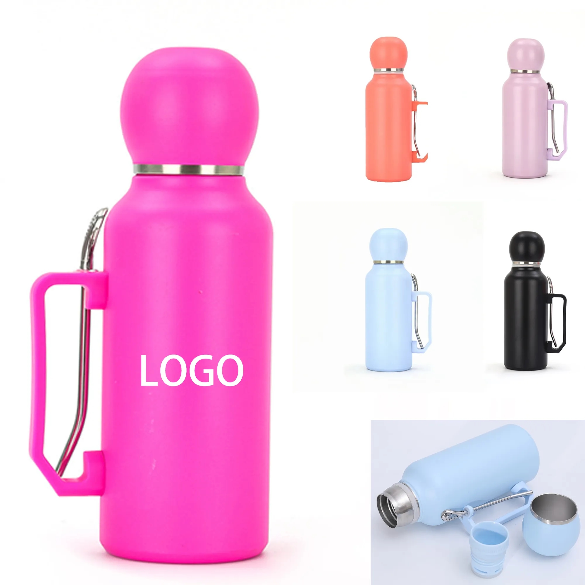 43oz Stainless Steel Creative Handle Insulated Cup 3