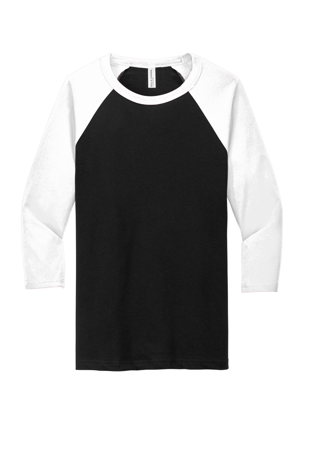 BELLA+CANVAS Unisex 3/4-Sleeve Baseball Tee. BC3200 53
