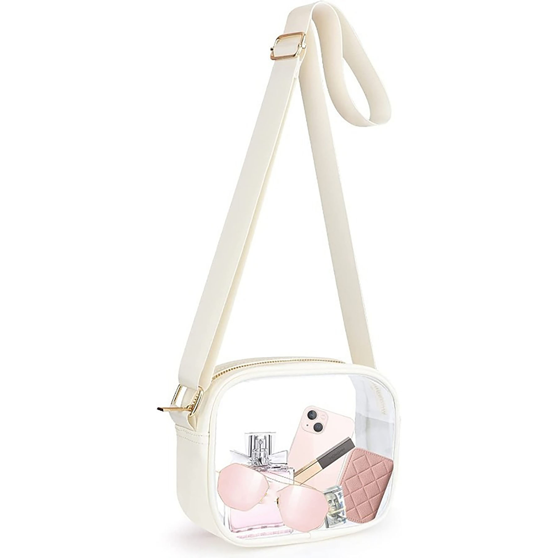 Clear PVC Crossbody Bag 4