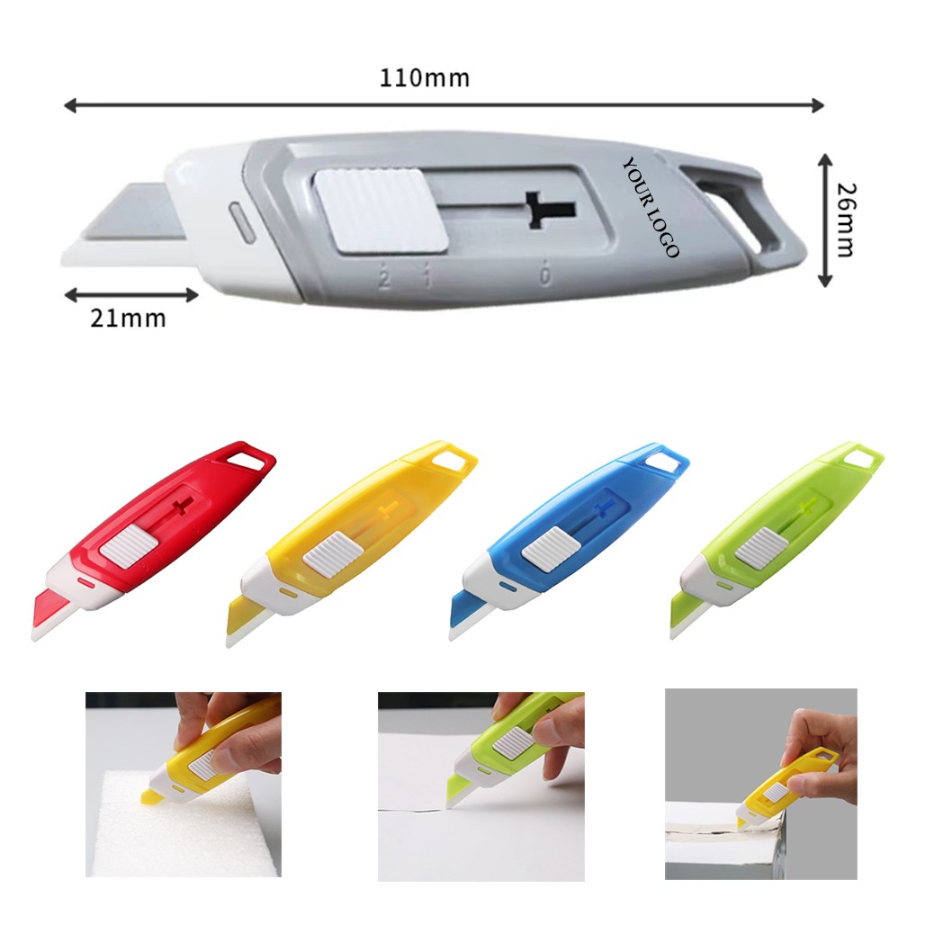 ABS mini ceramic blade cutter box gift knife 3