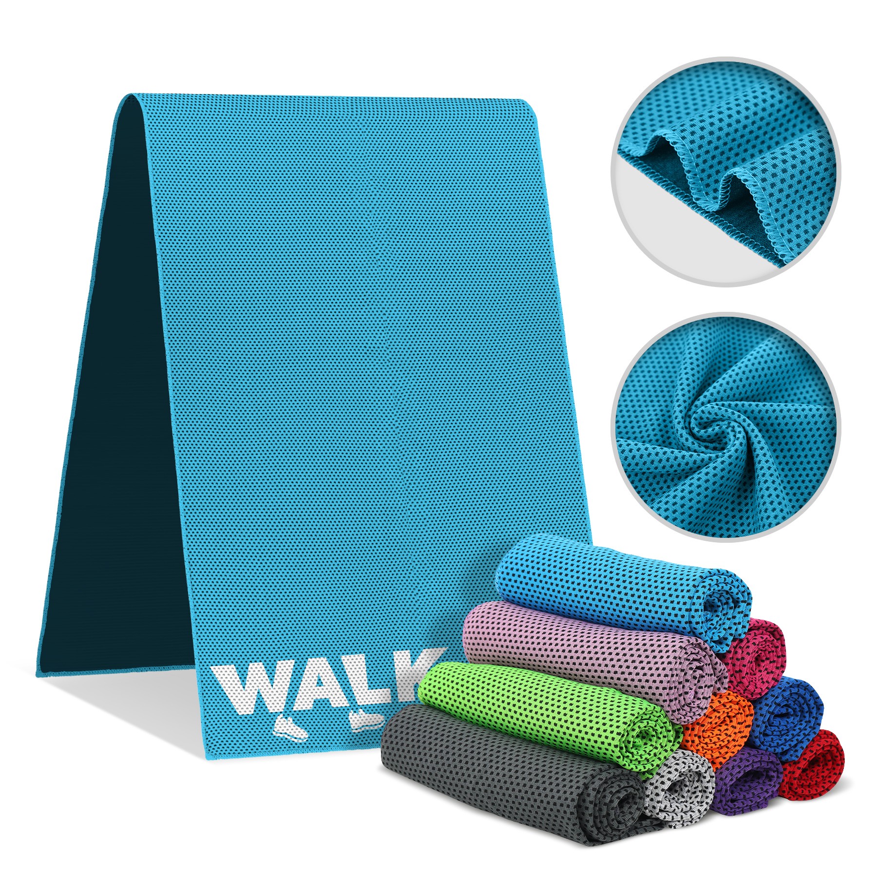 Screen Printed Super Dry Cooling Towel ( 11.8" x 31.5" ) 2