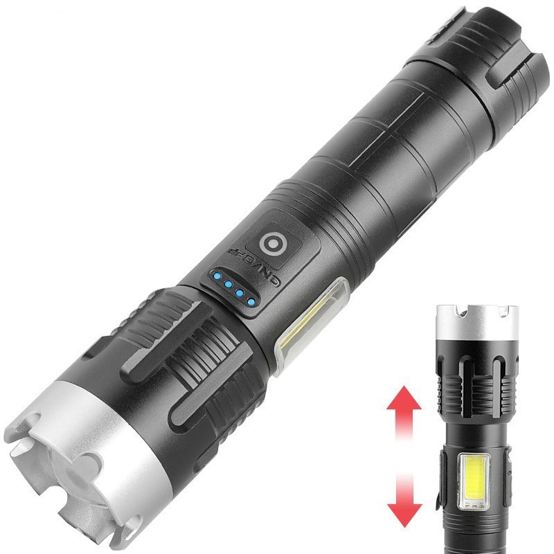 Custom Rechargeable Zoomable Flashlights 2
