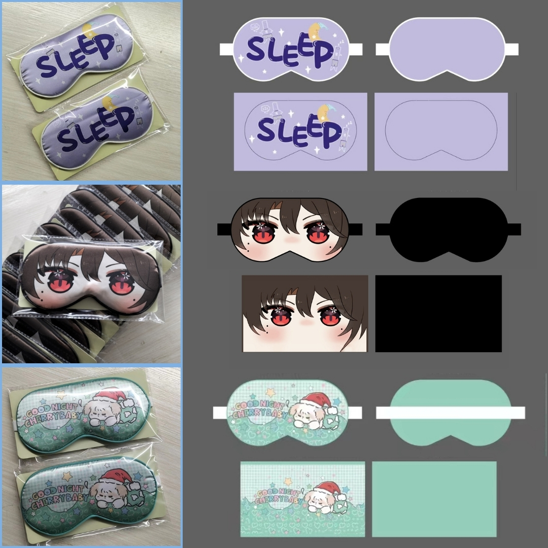 Customizable Eye Mask with Digital Printing 6