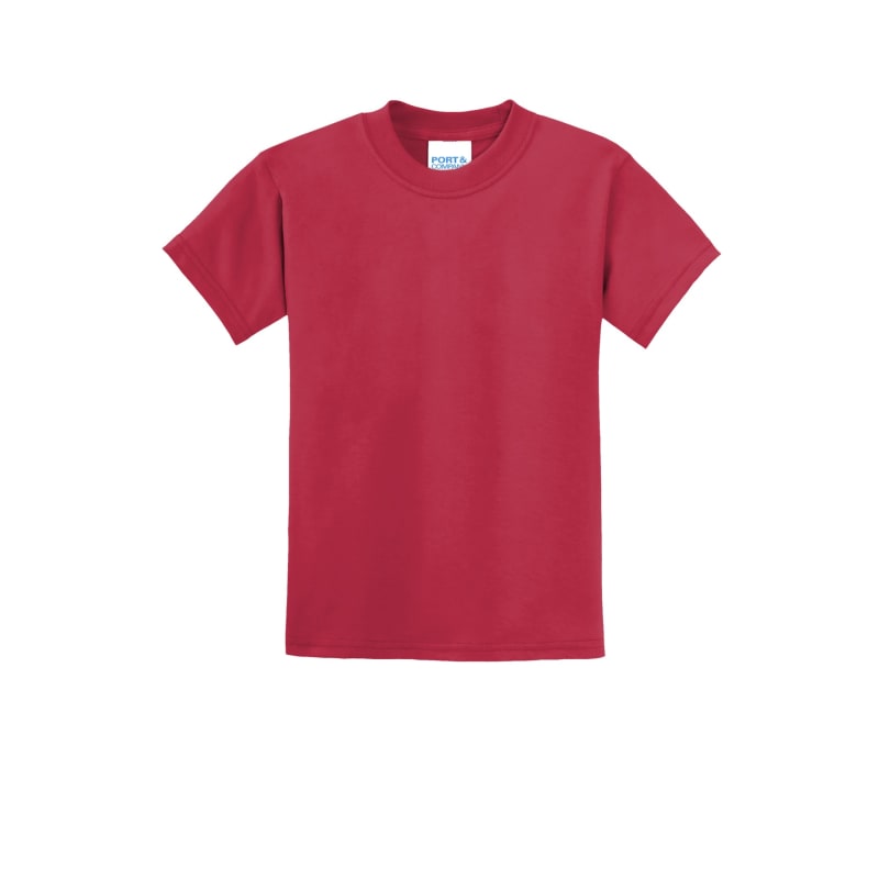 Port & Company - Youth Core Blend Tee. 8