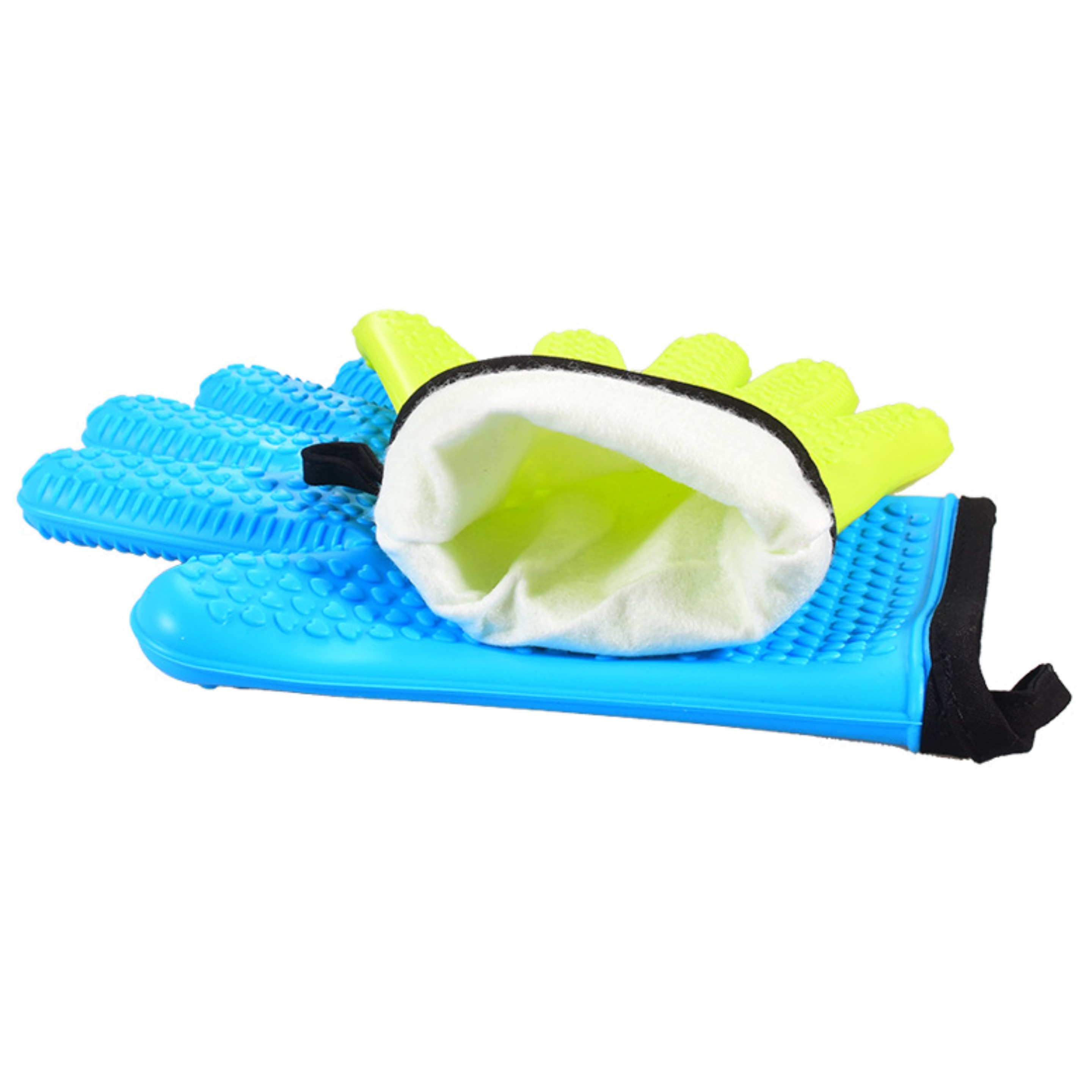 Heat Resistant Silicone Oven Glove 2