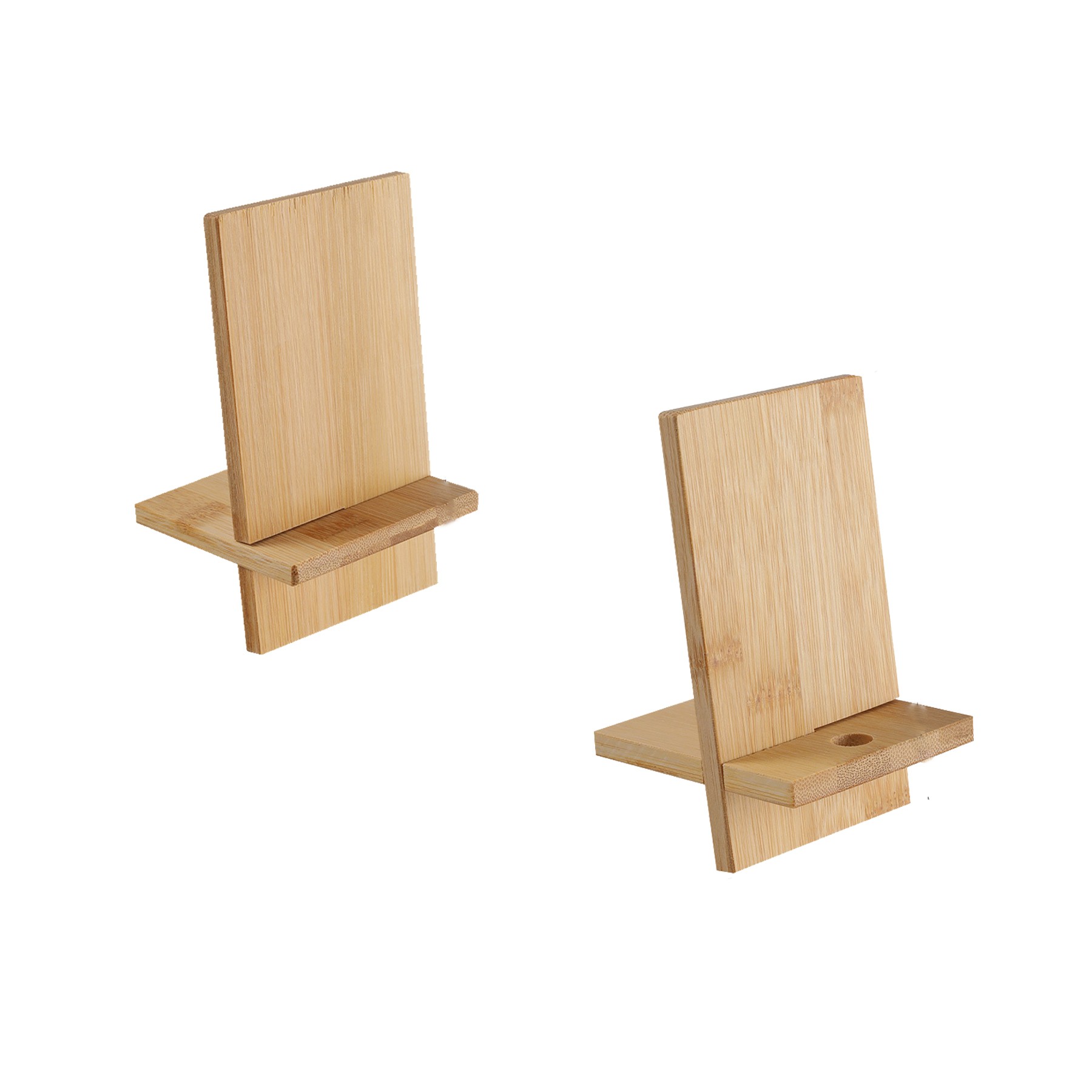 Bamboo Cellphone Holder 2