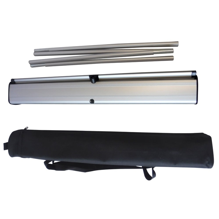 Standard Retractable Kit, Premium Film Retractable Banner Stand, 24" x 73" 4