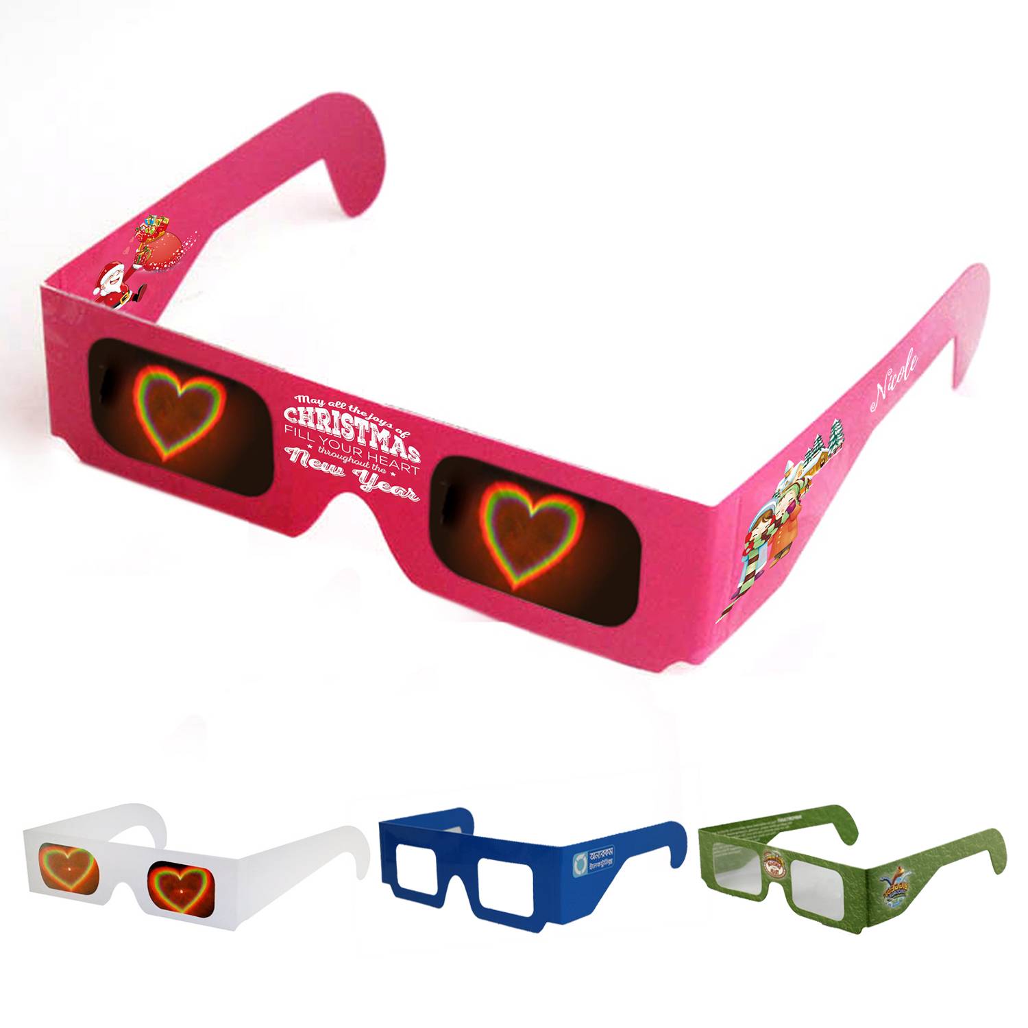 3D Fireworks Paper Glasses 7
