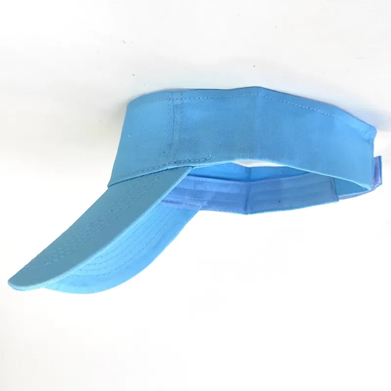 Cotton Hat Without Top Print Embroidered Logo Sun Shade 4