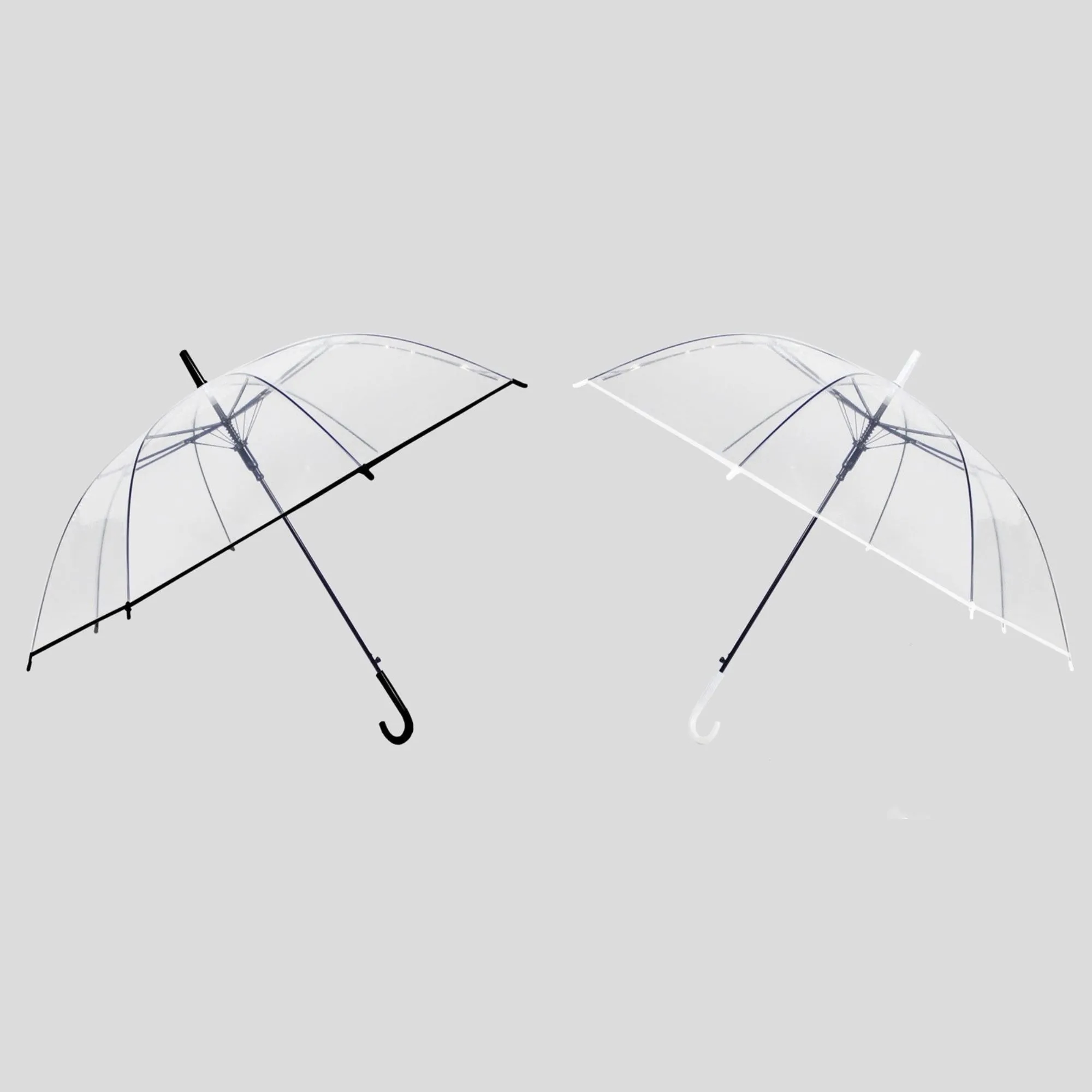 8 Bone Defense Windproof Transparent Umbrella 3