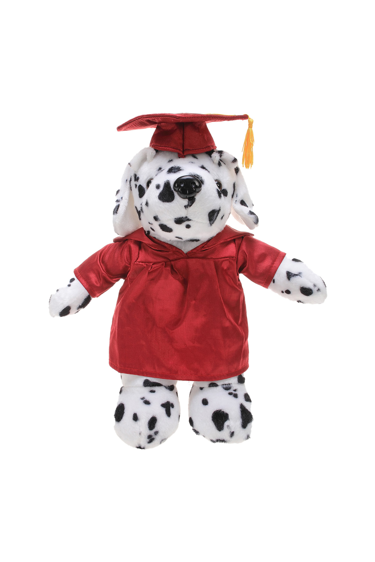 Soft Plush Dalmatian in Graduation Cap & Gown Stuffed Animal 5