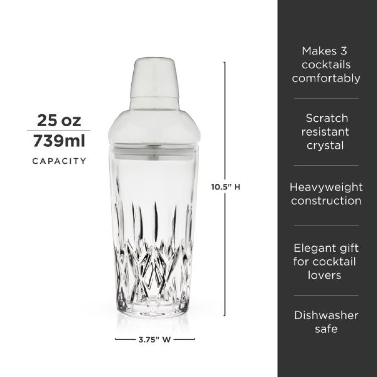 Viski® Admiral Glass Shaker 5