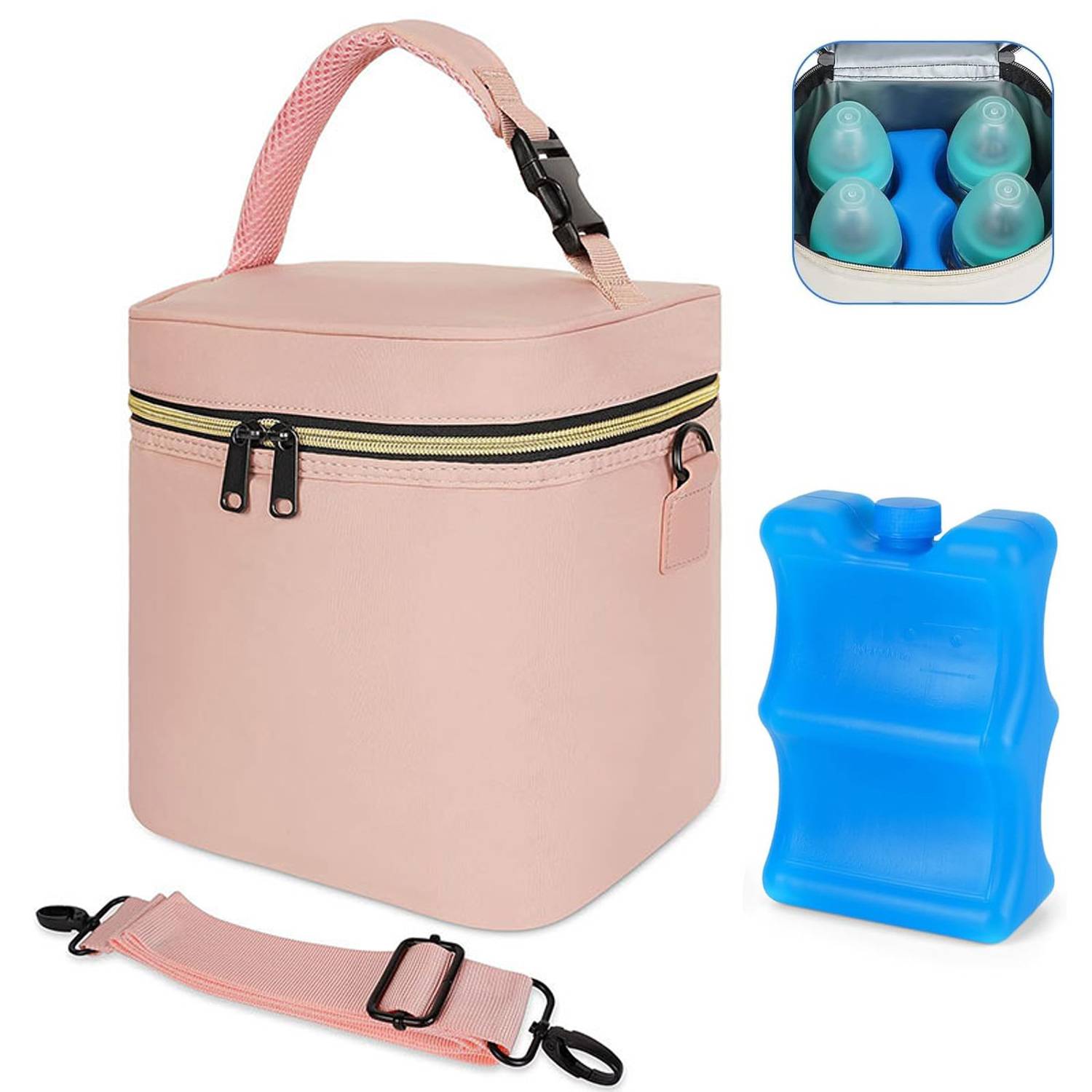 15L Oxford Insulated Breastmilk Cooler Bag 5