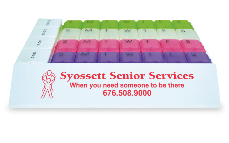 Four Weeks and Today Medicine Tray Organizer