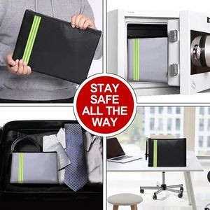 Fireproof Document Bags with Reflective Strip 2