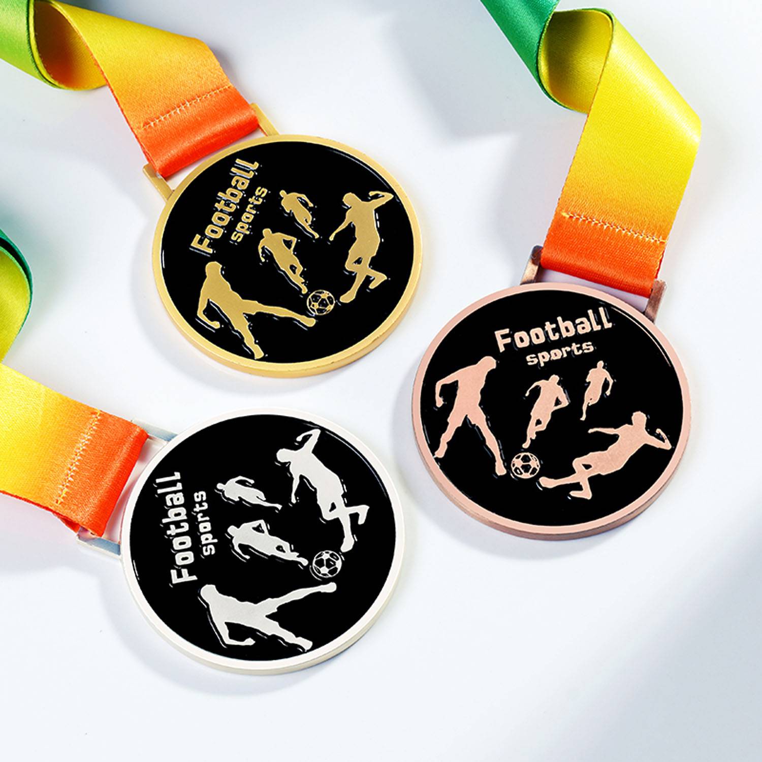 Crystal color printing medals 3