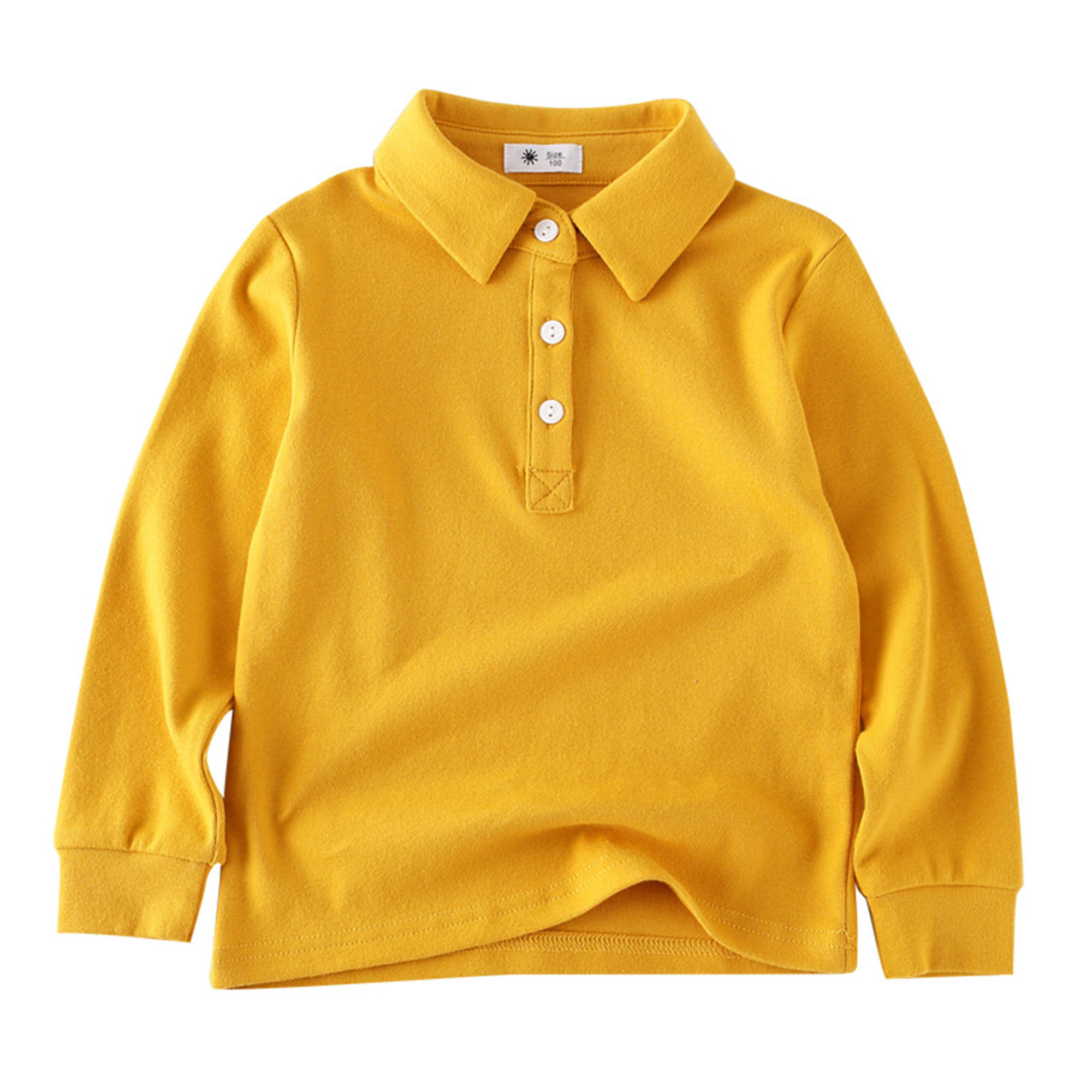 Kids Polo Shirt Long Sleeve T-Shirt 2025 Spring 6