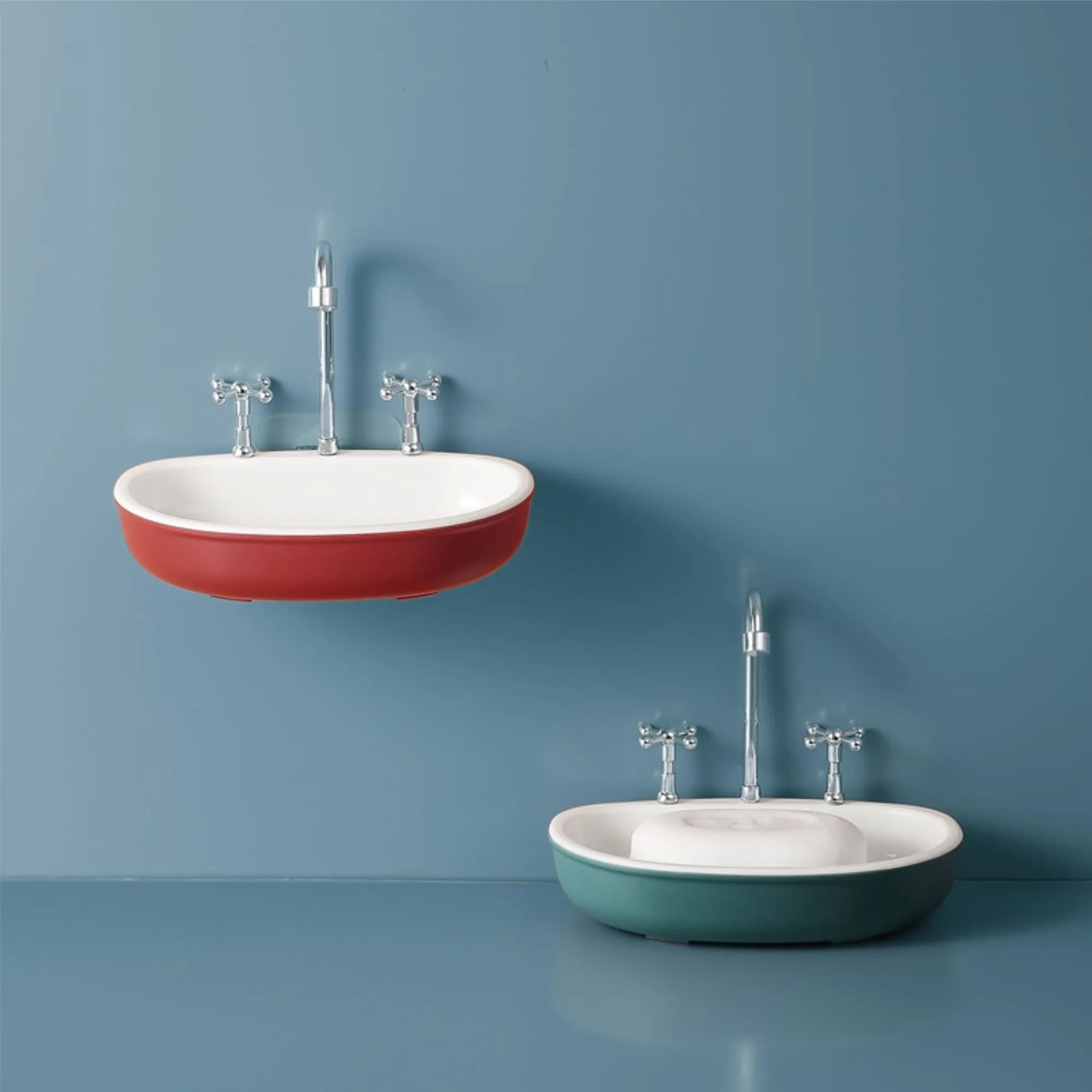 Double Layer Soap Box Container For Home Bathroom 7