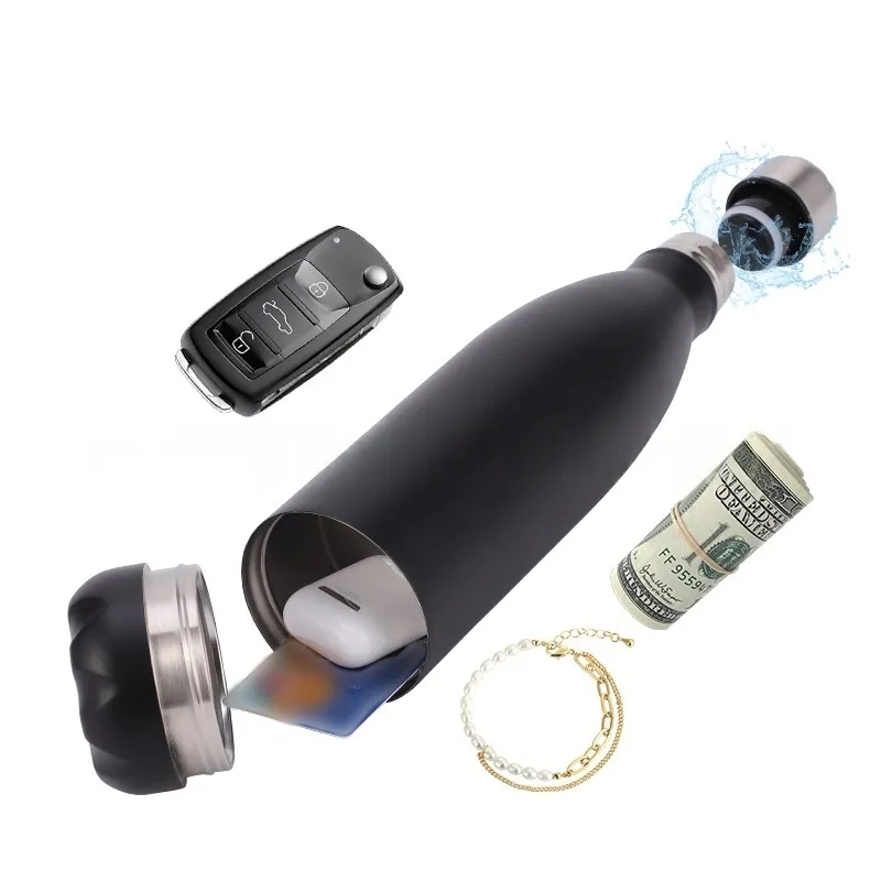 Detachable-Bottom Outdoor Storage Stainless Steel Thermos, custom water bottle with logo imprint 4