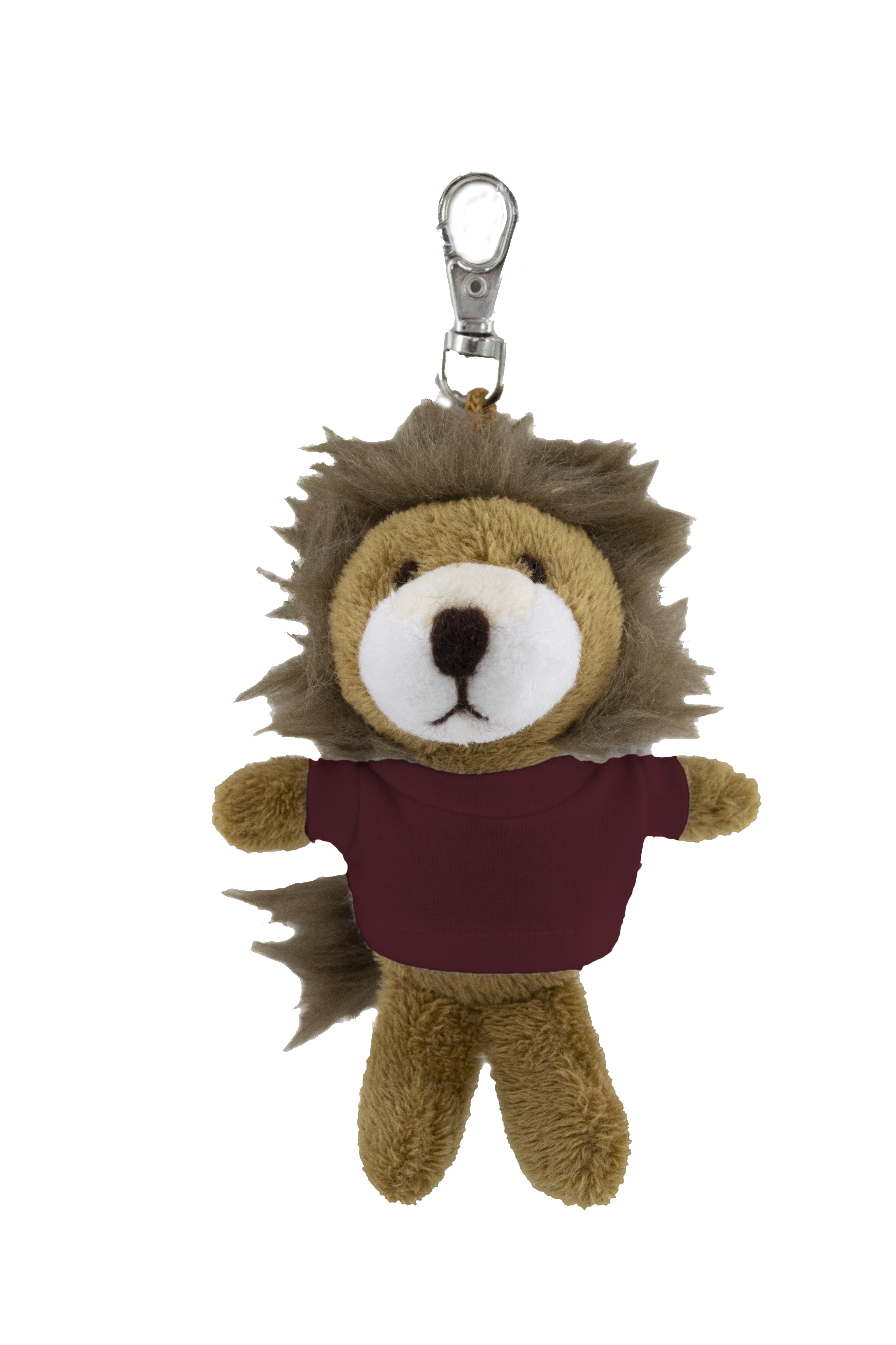 Plush Lion Keychain With Tee 6