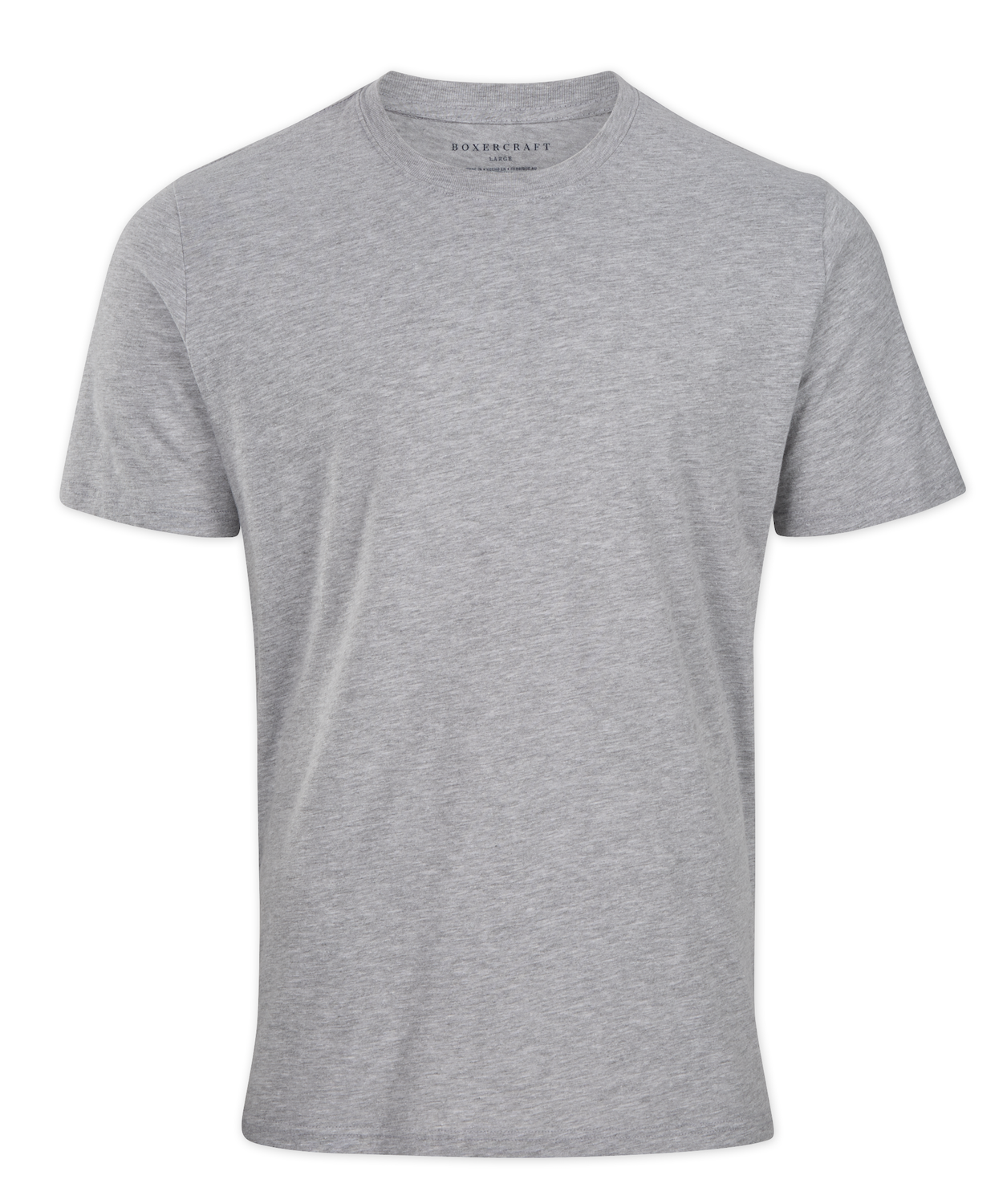 BOXERCRAFT MEN'S ESSENTIAL CREW NECK TEE 1