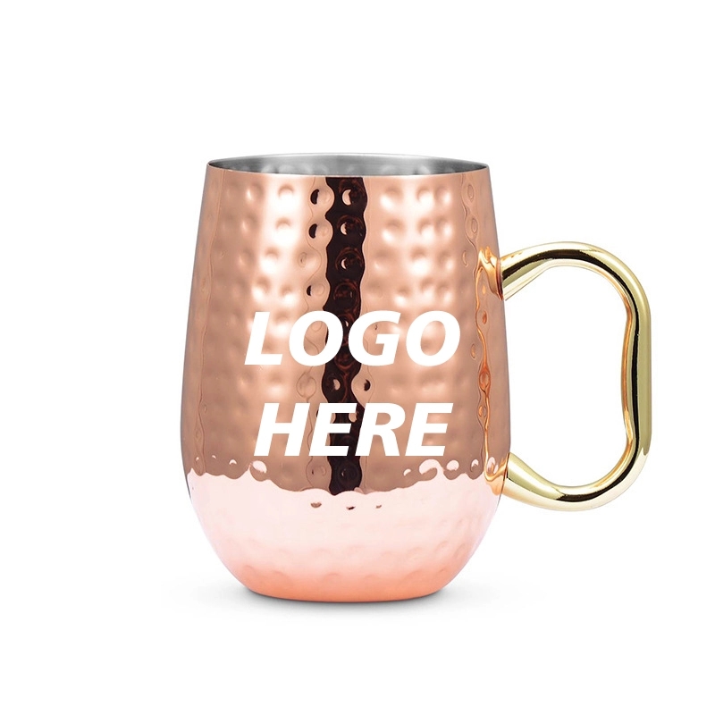 Custom 18 oz Stainless Steel Moscow Mule Mug 4