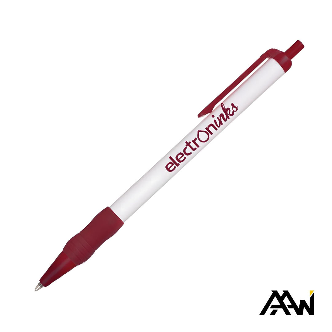 Value Slim Grip Pen w/Glossy Barrel & Matte Colored Trim 5