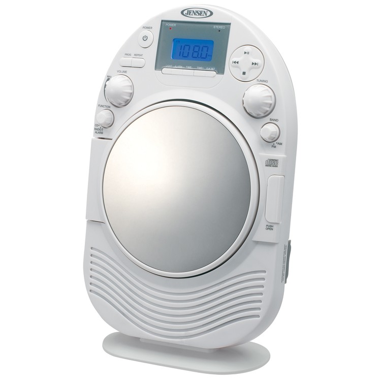 AM/FM Shower CD Radio with Fog Resistant Mirror 2