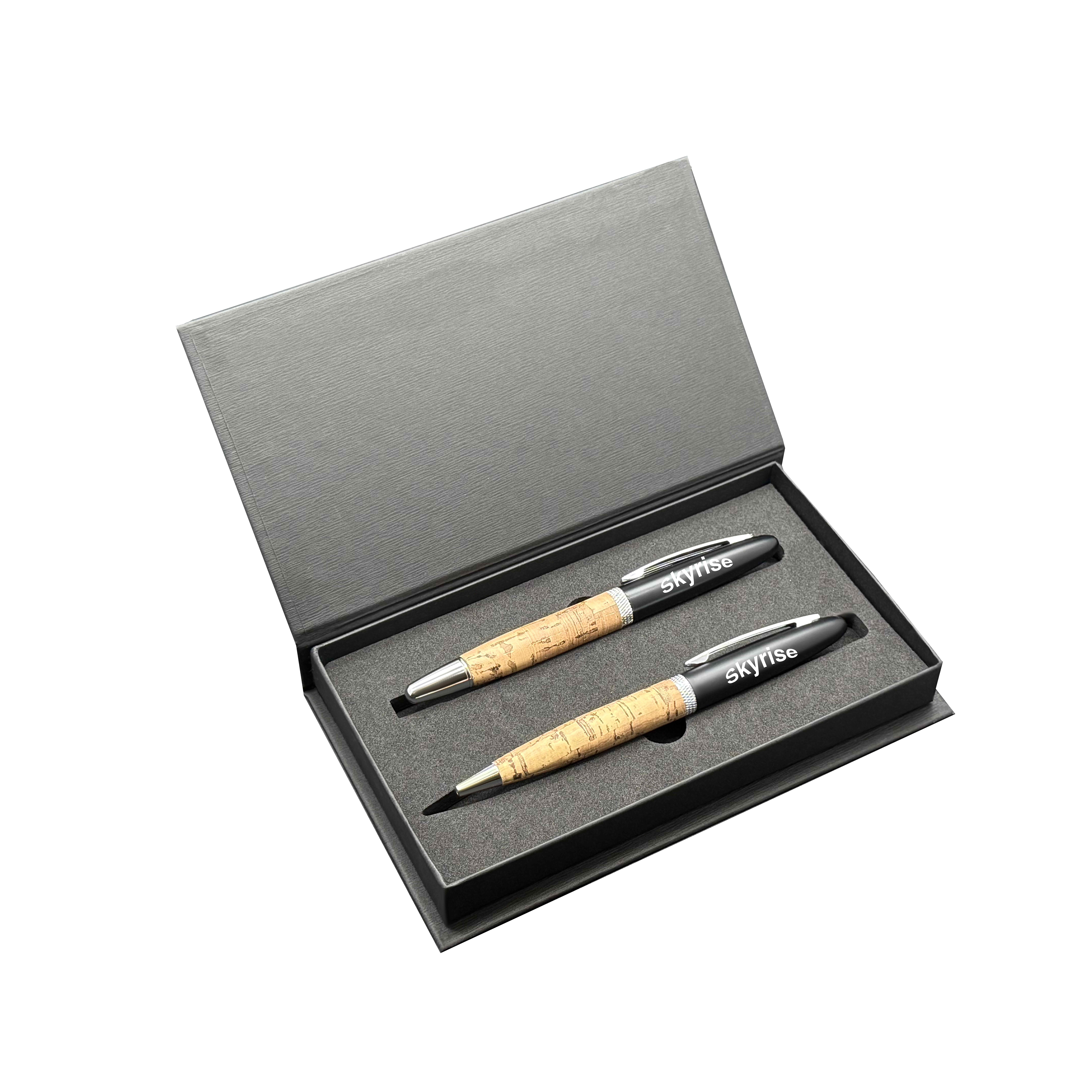 Premade Double Pen Set with Cork Pens 5