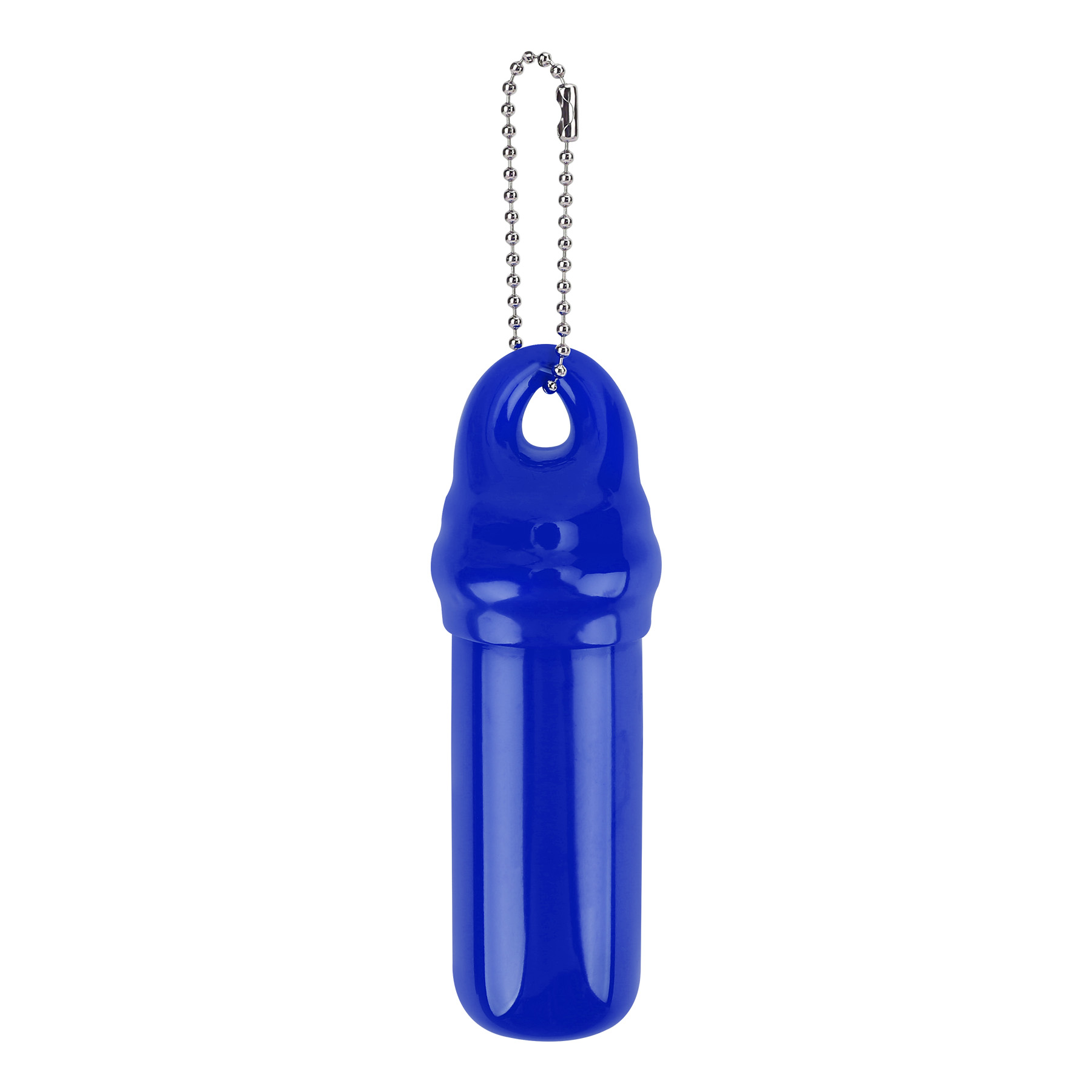 Floating Promotional Keytainer With Beaded Ball Chain 1