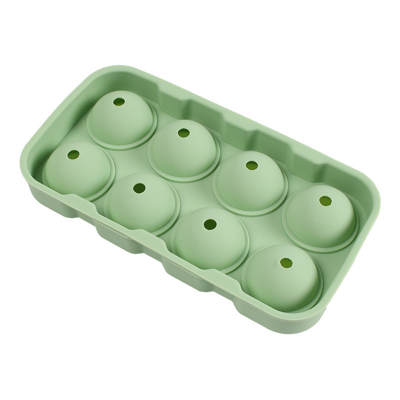 8 Hole Round Ice Cube Mold 3