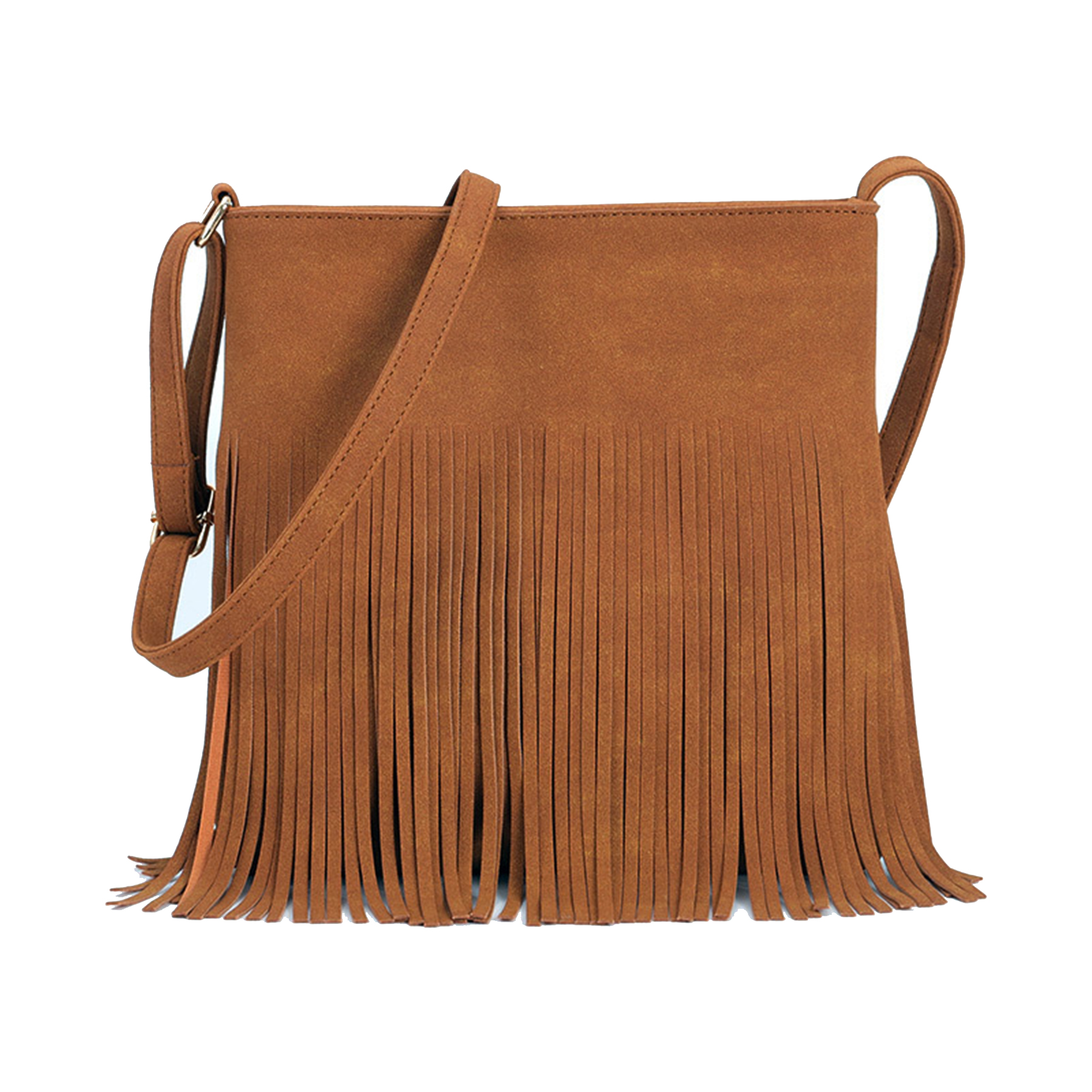 PU leather Fringe Hobo crossbody bag for Women 2