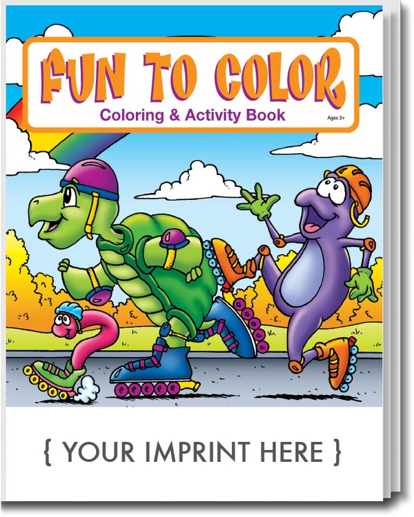 COLORING BOOK - Fun To Color Coloring & Activity Book 1