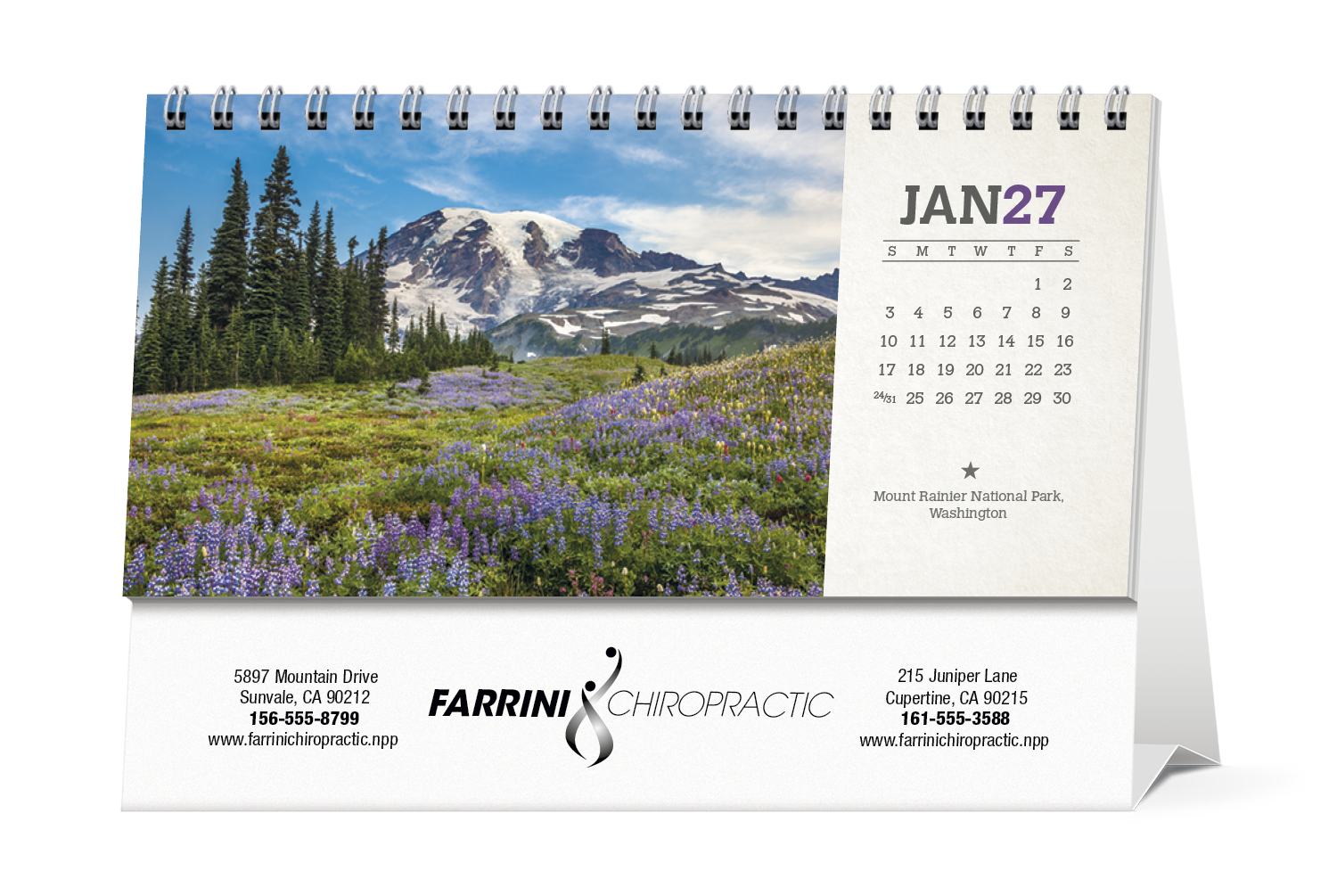 Triumph® Calendars American Splendor Desk Calendar 35