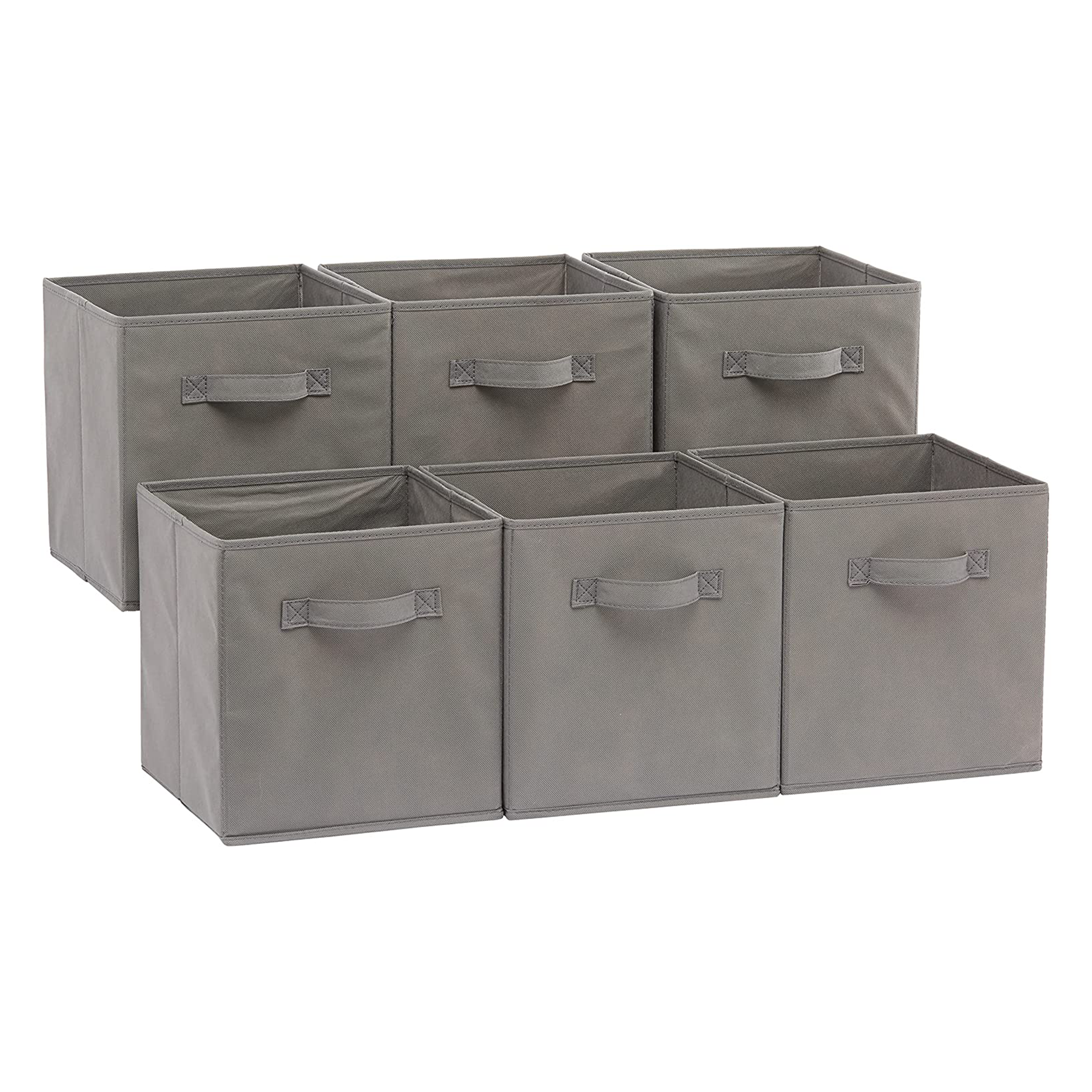 Basics Collapsible Fabric Storage Cubes Organizer 3