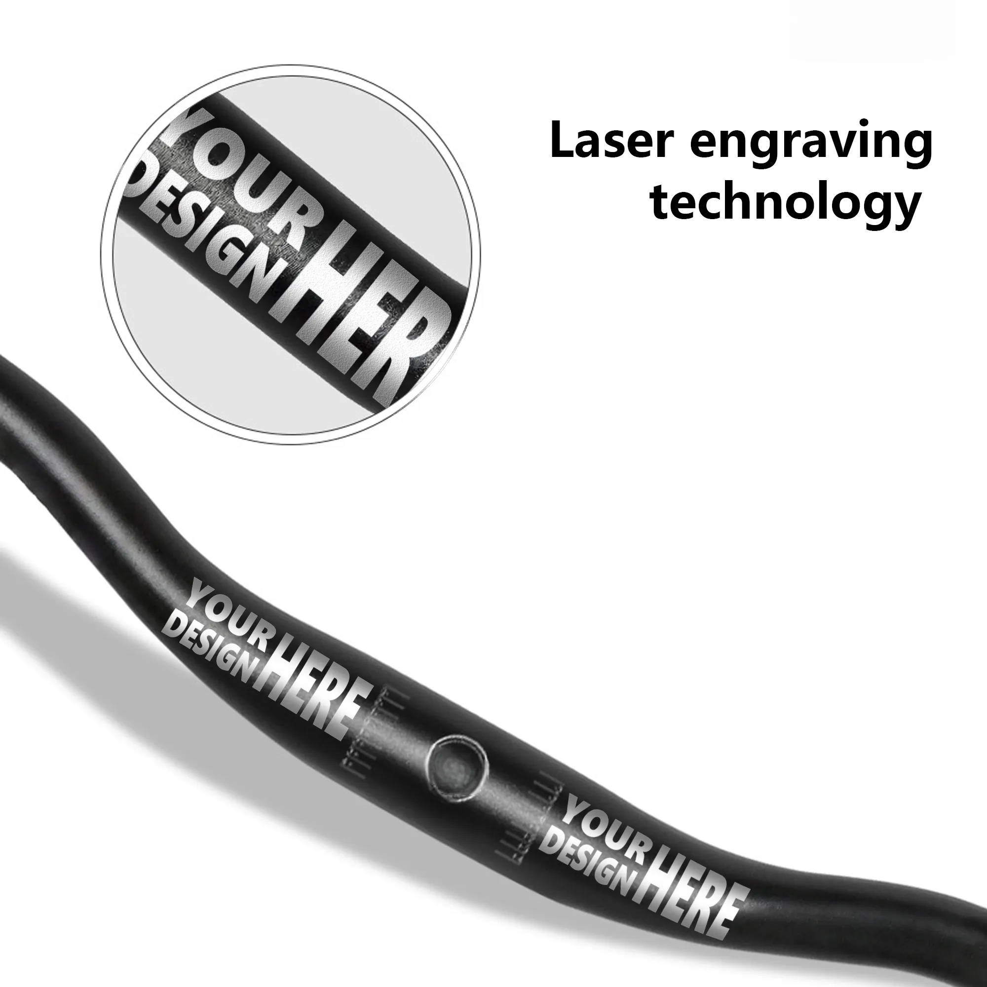 Aluminum Alloy Bicycle Riser Handlebar 6