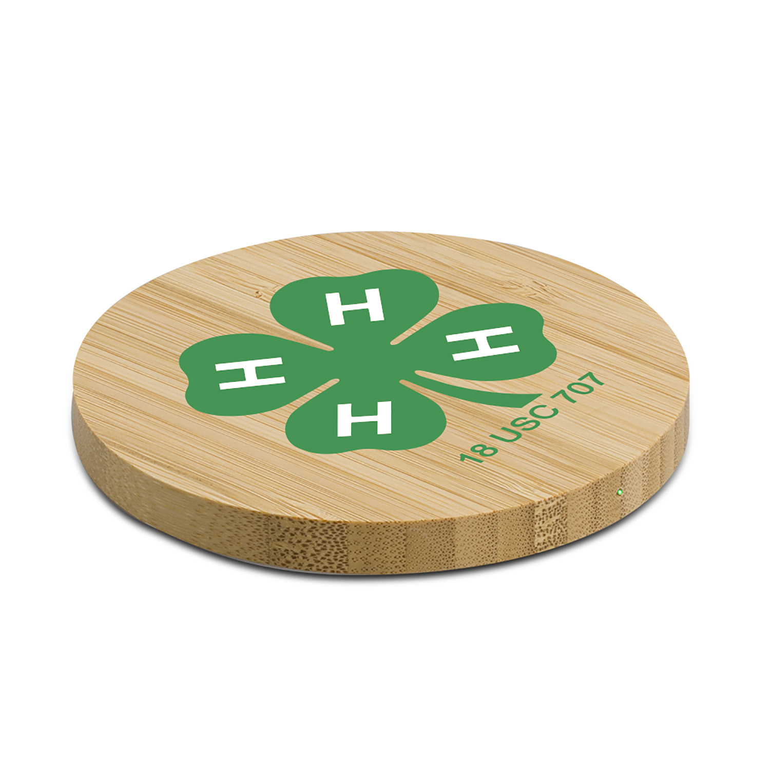 Springfield 15W Bamboo Eco-Friendly Wireless Charger 2