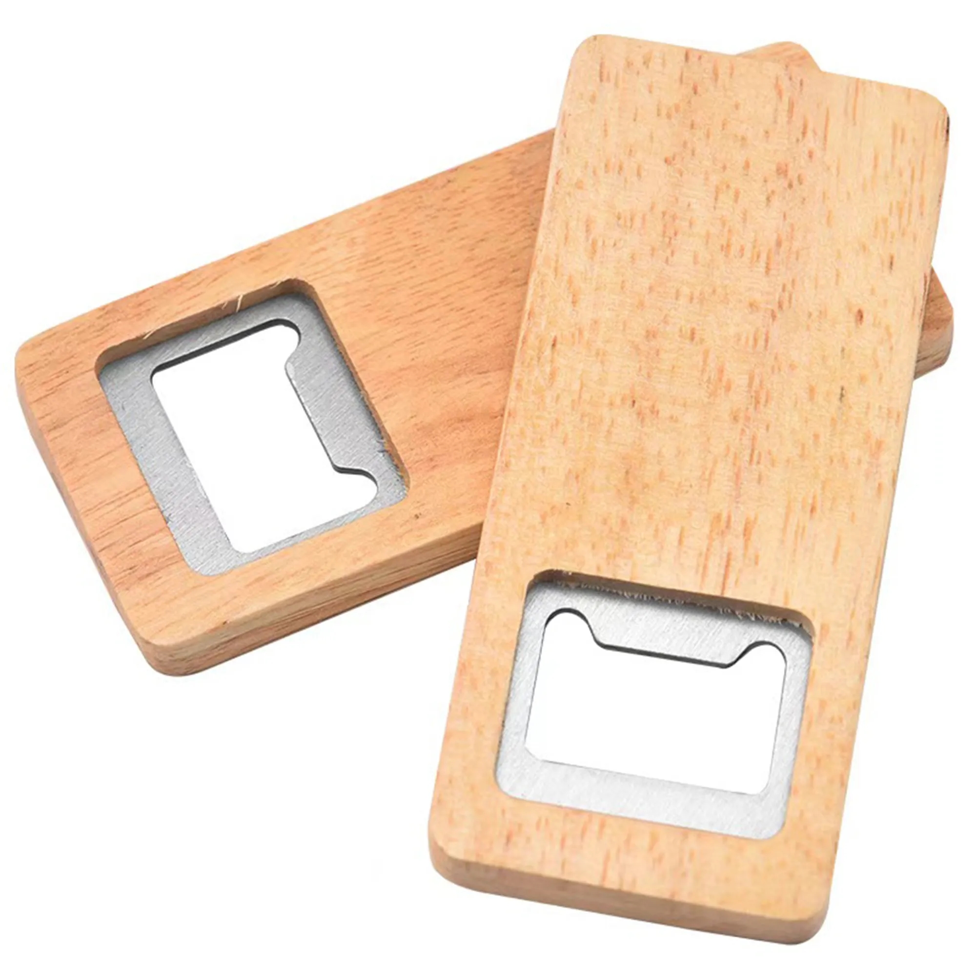 Simple Flat Bottle Opener With Customizable Logo 3