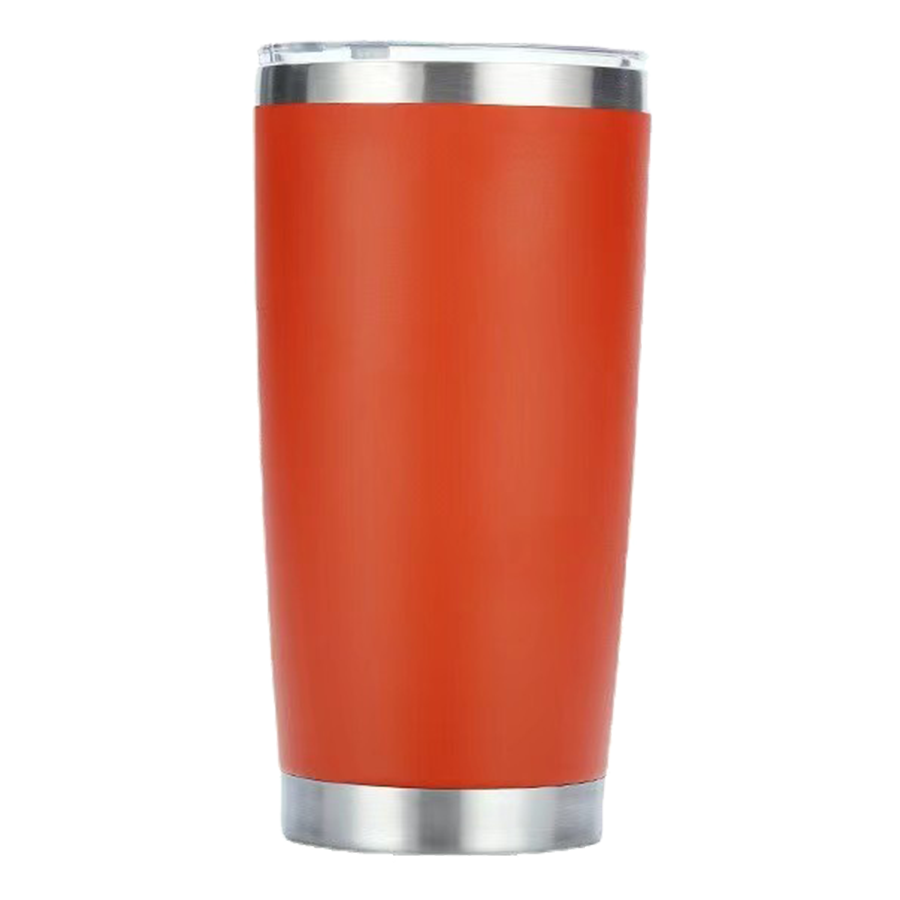 MaxImprint 20oz Stainless Steel Car Cup Tumbler with Lid Full Wrap Full Color Imprint Included 24