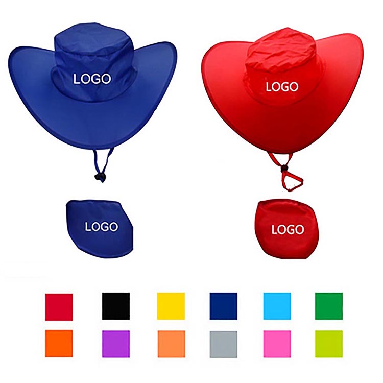 Collapsible Cowboy Hat w/ Pouch 2