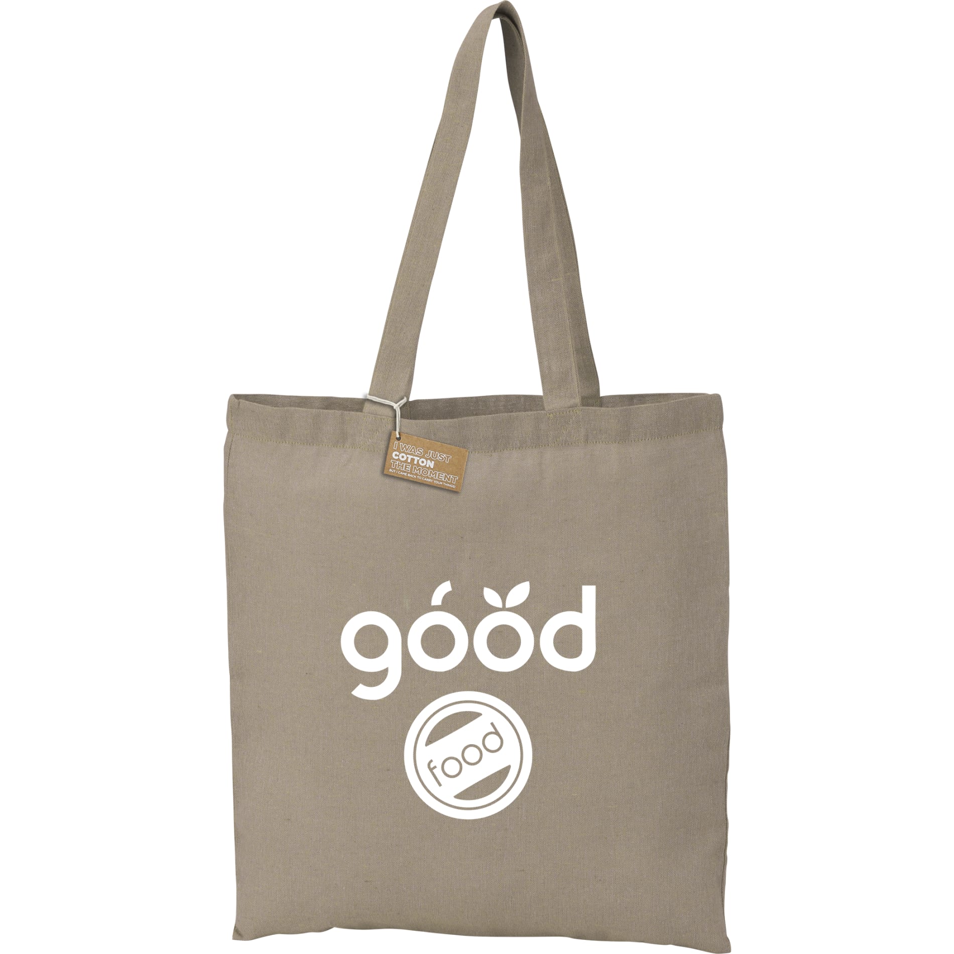 Recycled 5oz Cotton Twill Tote, custom tote bag with logo imprint 130