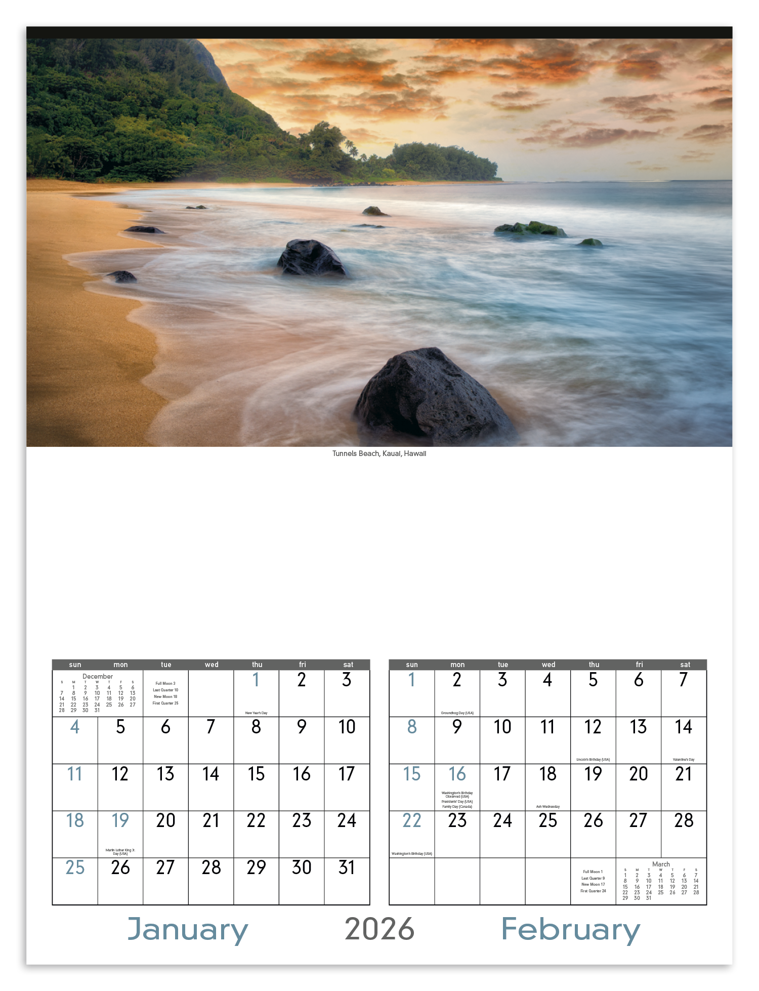 Triumph® Calendars Scenes of America Calendar 6